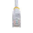 StarTech.com 6 ft White Snagless Category 5e (350 MHz) UTP Patch Cable networking cable 72" (1.83 m)