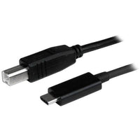 StarTech.com USB2CB1M USB cable USB 2.0 39.4" (1 m) USB C USB B Black