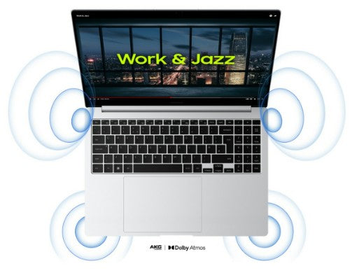 Samsung Galaxy Book4 Pro NP944XGK-KS1CA laptop Intel Core Ultra 7 155H 14" Touchscreen WQXGA+ 16 GB LPDDR5x-SDRAM 512 GB SSD Wi-Fi 6E (802.11ax) Windows 11 Pro Silver