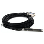 AddOn Networks CAB-O-8S-200G-1M-AO InfiniBand/fibre optic cable 39.4" (1 m) OSFP 8xSFP28 Black, Silver