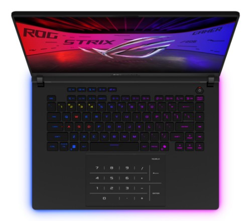 ASUS ROG Strix SCAR 16 G635LX-XS99-CA Intel Core Ultra 9 275HX Laptop 16" WQXGA 64 GB DDR5-SDRAM 4 TB SSD NVIDIA GeForce RTX 5090 Wi-Fi 7 (802.11be) Windows 11 Pro Black