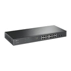TP-Link TL-SG1218MPE Managed L2 Gigabit Ethernet (10/100/1000) Power over Ethernet (PoE) 1U Black