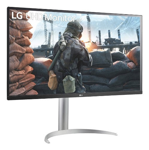 LG 32UP83AK-W computer monitor 31.5" 3840 x 2160 pixels 4K Ultra HD Silver