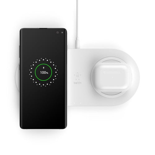 Belkin BOOST↑CHARGE Headphones, Headset, Smartphone White Wireless charging Indoor