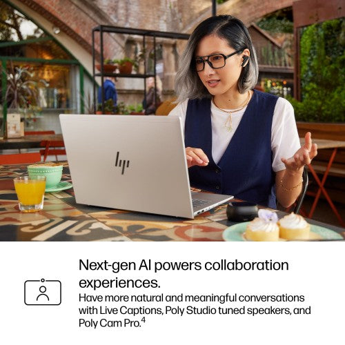 HP EliteBook 6 G1q 14 inch Notebook Next Gen AI PC Wolf Pro Security Edition X1P-42-100 14" WUXGA Silver