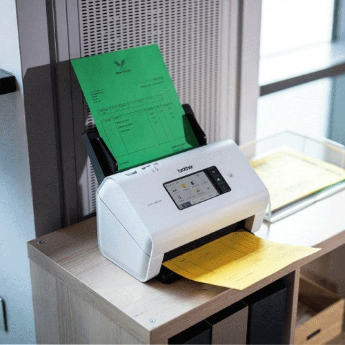 Brother ADS-4900W scanner ADF + Sheet-fed scaner 600 x 600 DPI A4 Black, White