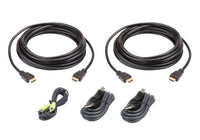 ATEN 2L-7D03UHX5 KVM cable Black 118.1" (3 m)