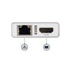 StarTech.com DKT30CHPDW laptop dock/port replicator Wired USB 3.2 Gen 1 (3.1 Gen 1) Type-C Silver, White