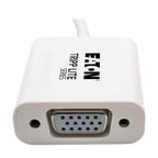 Tripp Lite P137-06N-VGA-V2 video cable adapter 5.91" (0.15 m) mini DisplayPort HD15 White