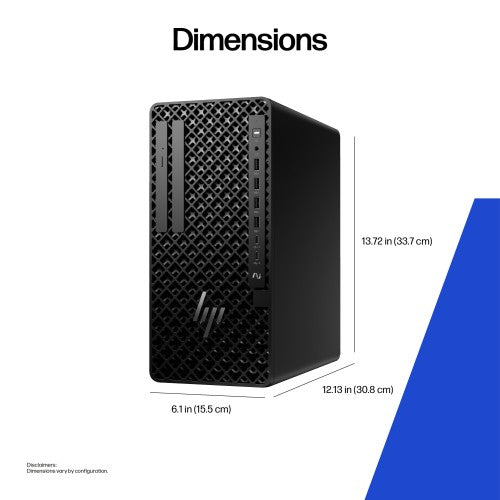 HP Z1 Tower G1i Desktop PC Wolf Pro Security Edition Intel Core Ultra 5 235 32 GB DDR5-SDRAM 1 TB SSD Windows 11 Pro Black