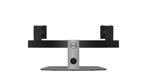 DELL Dual Monitor Stand 27" Desk Aluminum, Black