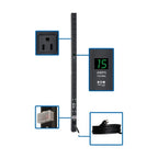 Tripp Lite PDUMV15-36 power distribution unit (PDU) 14 AC outlet(s) 0U Black