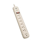 Tripp Lite TLP74R surge protector White 7 AC outlet(s) 120 V 48" (1.22 m)