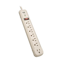 Tripp Lite TLP74R surge protector White 7 AC outlet(s) 120 V 48" (1.22 m)