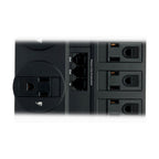 Tripp Lite TLP1208TEL surge protector Black 12 AC outlet(s) 120 V 94.5" (2.4 m)