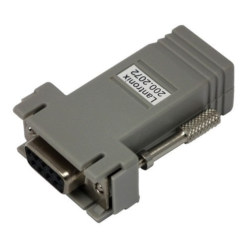 Lantronix 200.2072 RJ45 DB9F Gray