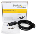 StarTech.com USB3LINK USB cable USB 3.2 Gen 1 (3.1 Gen 1) 70.9" (1.8 m) USB A Black