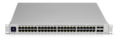 Ubiquiti UniFi Pro 48-Port PoE Managed L2/L3 Gigabit Ethernet (10/100/1000) Power over Ethernet (PoE) 1U Silver