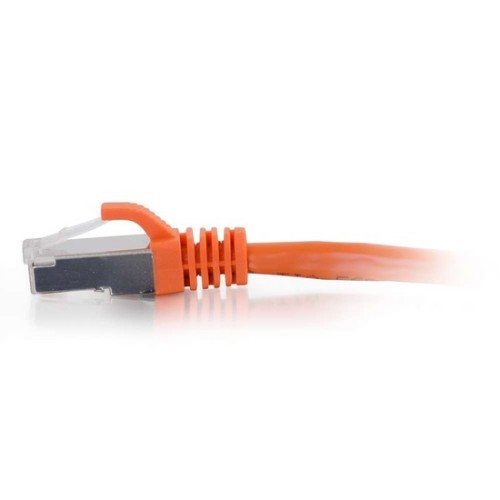 C2G 25ft Cat6 networking cable Orange 300" (7.62 m) S/UTP (STP)