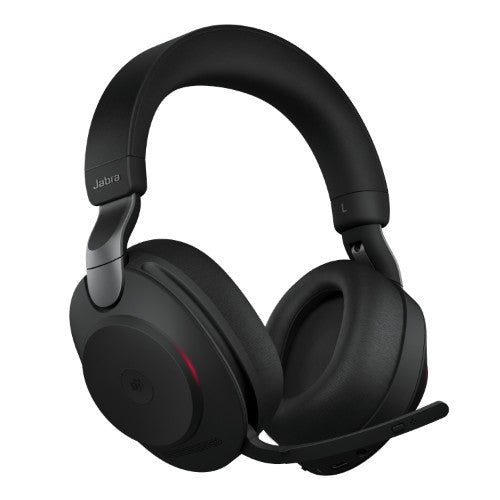 Jabra Evolve2 85 Headset Wireless Head-band Office/Call center USB Type-C Bluetooth Black