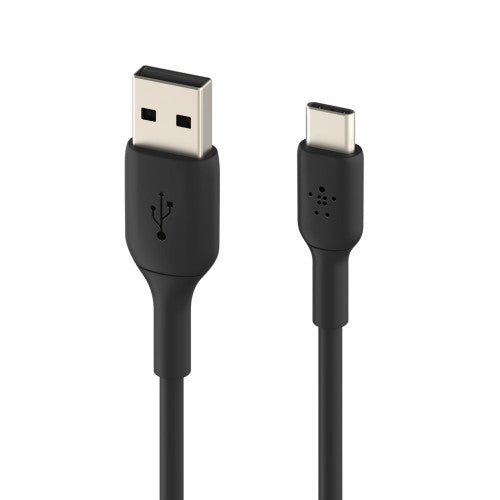 Belkin CAB001BT1MBK USB cable 39.4" (1 m) USB A USB C Black