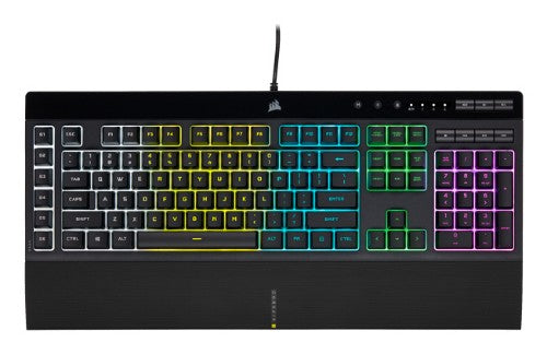 Corsair K55 RGB PRO keyboard Gaming USB QWERTY US English Black