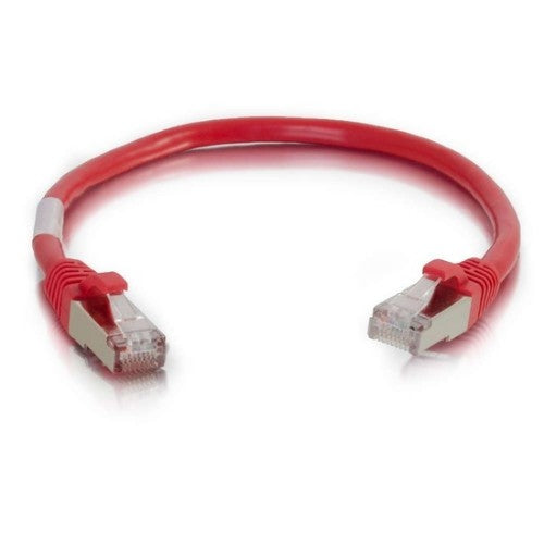 C2G 15ft Cat6 networking cable Red 179.9" (4.57 m) S/UTP (STP)