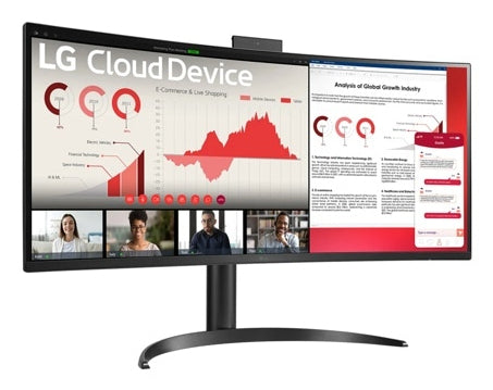 LG 34CR651N-6P All-in-One PC/workstation Intel® Pentium® Silver N6005 34" 3440 x 1440 pixels All-in-One thin client 8 GB DDR4-SDRAM 16 GB eMMC Wi-Fi 6 (802.11ax) Black