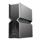 TP-Link Archer BE800 wireless router Multi-Gigabit Ethernet Tri-band (2.4 GHz / 5 GHz / 6 GHz) Black, Stainless steel