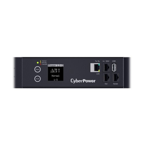 CyberPower PDU33108 power distribution unit (PDU) 42 AC outlet(s) 0U Black