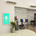 Chief LW48UWPG signage display mount 48" White