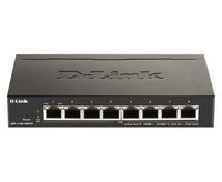D-Link DGS-1100-08PV2/B Managed L2/L3 Gigabit Ethernet (10/100/1000) Power over Ethernet (PoE) Black
