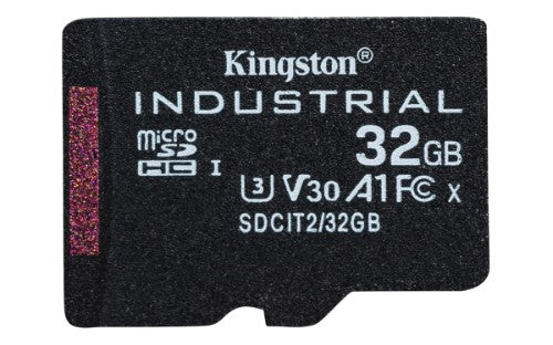 Kingston Technology Industrial 32 GB MicroSDHC UHS-I Class 10