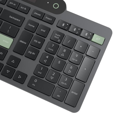 Lenovo 4Y41R69498 keyboard Home/Office Bluetooth Canadian, French Black, Green