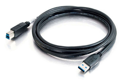 C2G 54175 USB cable USB 3.2 Gen 1 (3.1 Gen 1) 120.1" (3.05 m) USB A USB B Black