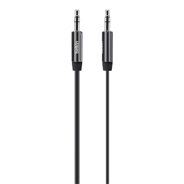 Belkin 3.5mm - 3.5mm, 0.9m audio cable 35.4" (0.9 m) Black