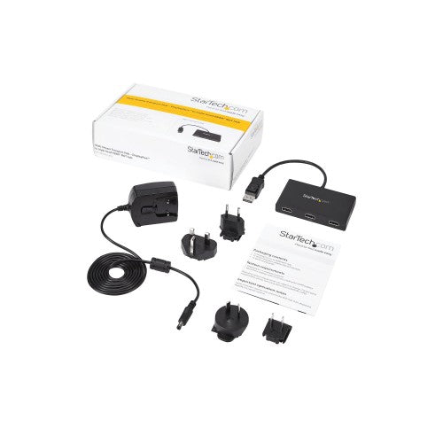 StarTech.com MSTDP123HD video splitter DisplayPort 3x HDMI
