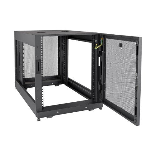Tripp Lite SR14UBDP rack cabinet 14U Freestanding rack Black