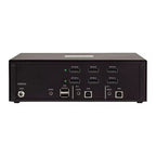 StarTech.com CK4-P202 KVM switch Black