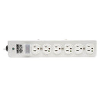 Tripp Lite SPS610HGRA surge protector White 6 AC outlet(s) 120 V 118.1" (3 m)