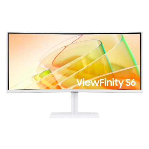 Samsung LS34C650TANXGO computer monitor 34" 3440 x 1440 pixels 4K Ultra HD LED White