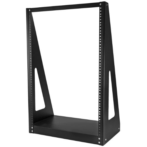 StarTech.com 2POSTRACK16 rack cabinet 16U Freestanding rack Black