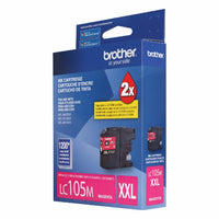 Brother LC-105MS ink cartridge Original Extra (Super) High Yield Magenta