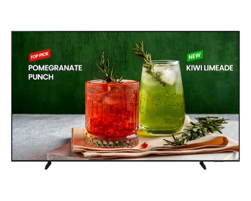 Samsung Business TV BED-H Digital signage flat panel 98" Wi-Fi 4K Ultra HD Black Built-in processor Tizen