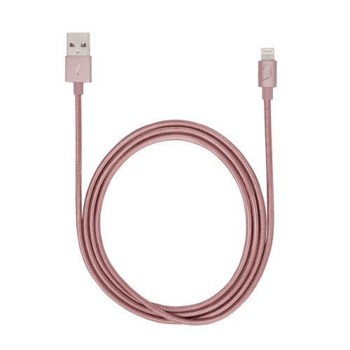 Targus iStore mobile phone cable Rose Gold 47.2" (1.2 m) USB A Lightning