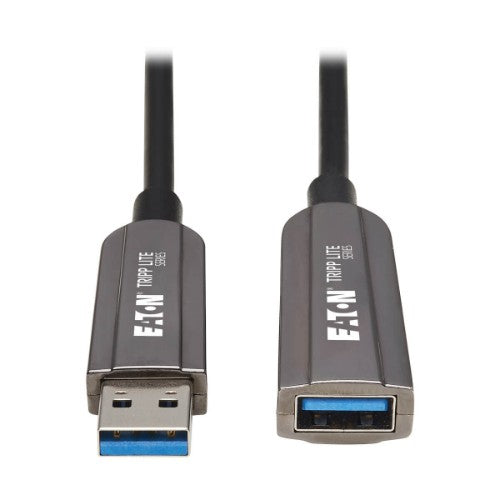 Tripp Lite U330F-15M-G1 USB cable USB 3.2 Gen 1 (3.1 Gen 1) 590.6" (15 m) USB A Black, Gray