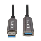 Tripp Lite U330F-15M-G1 USB cable USB 3.2 Gen 1 (3.1 Gen 1) 590.6" (15 m) USB A Black, Gray