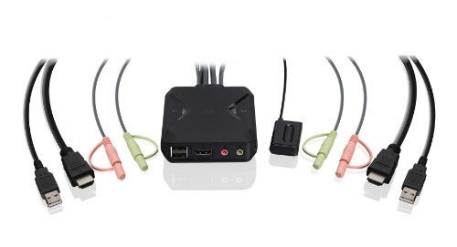 iogear GCS92HU KVM switch Black