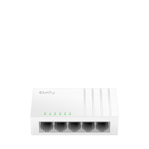 Cudy GS105U network switch Unmanaged Gigabit Ethernet (10/100/1000) White