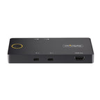 StarTech.com C2-H46-UC2-PD-KVM KVM switch Black